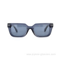 Latest Fashion Unisex CE&FDA Full-Rim Rectangle Quality Acetate Sunglasses